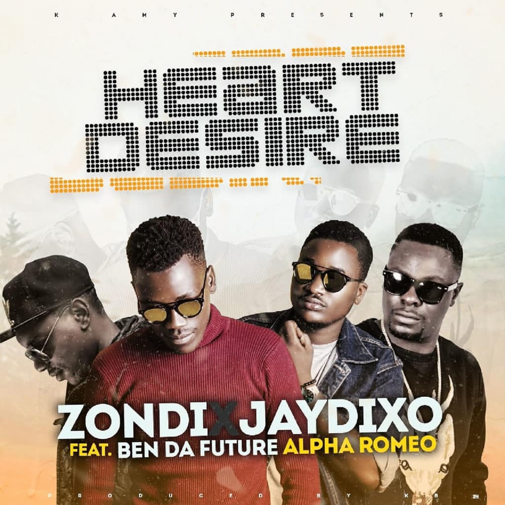 Zondi X Jaydixo, Ben Da Future & Alpha Romeo Heart Desire Zambianplay