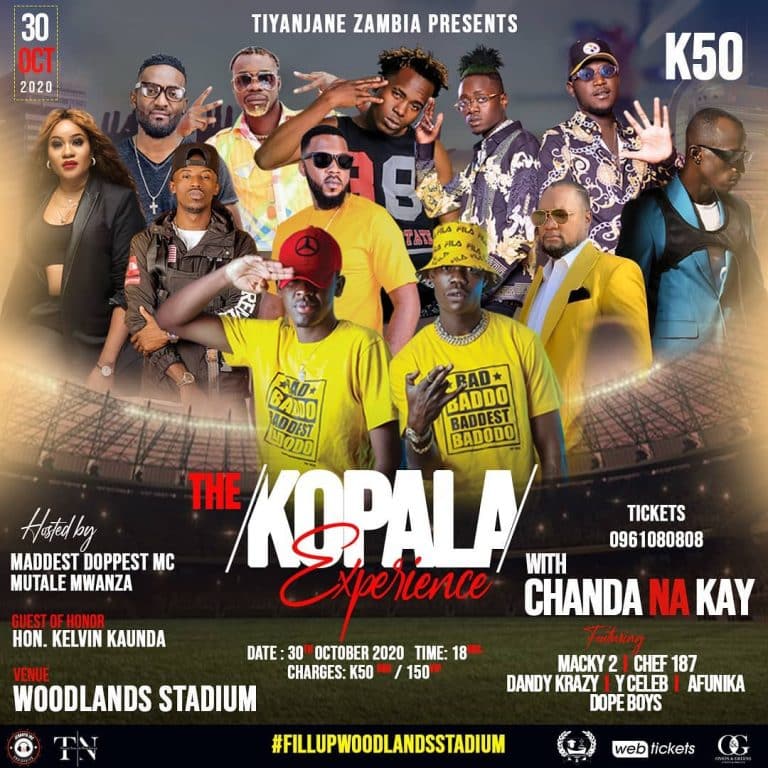 Zambian artists turn up for the Kopala experience show Zambianplay