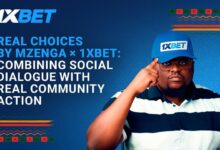mzenga and 1xbet launch real choices, a new social video project in zambia